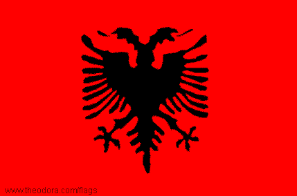 Albanian national flag