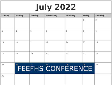 Calendar - July, 2022
