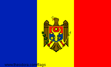 Moldova national flag