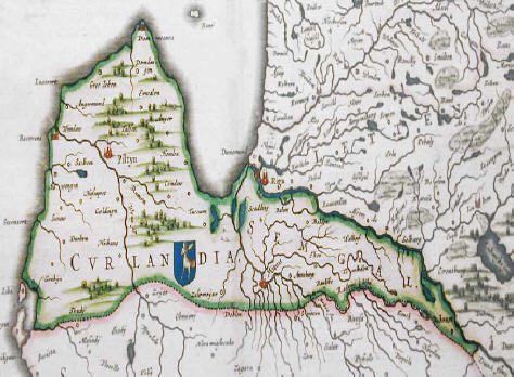Courland in 1670