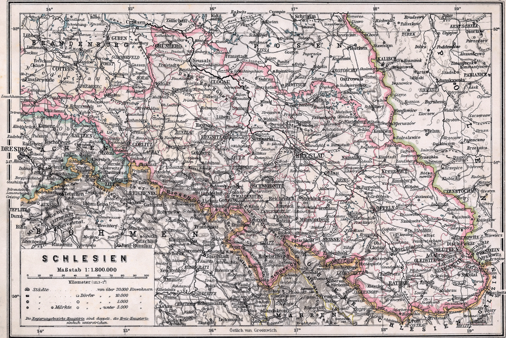 Silesia in 1905
