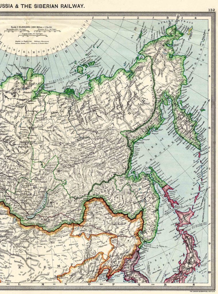 Asiatic Russia (Siberia) East 1908