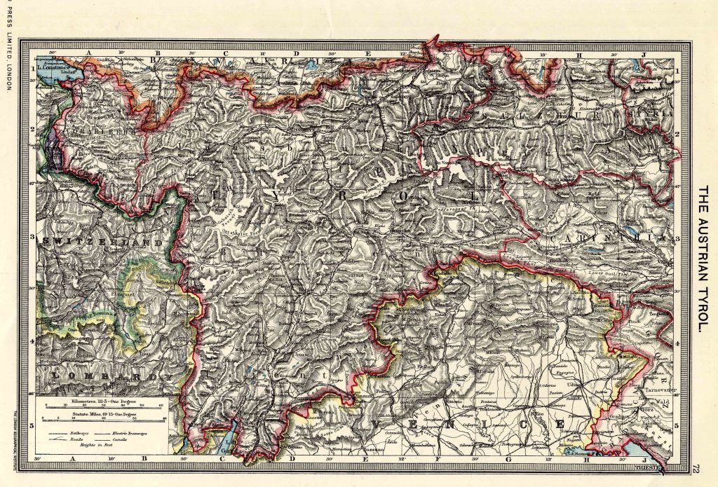 Austrian Tyrol 1908 - High Resolution