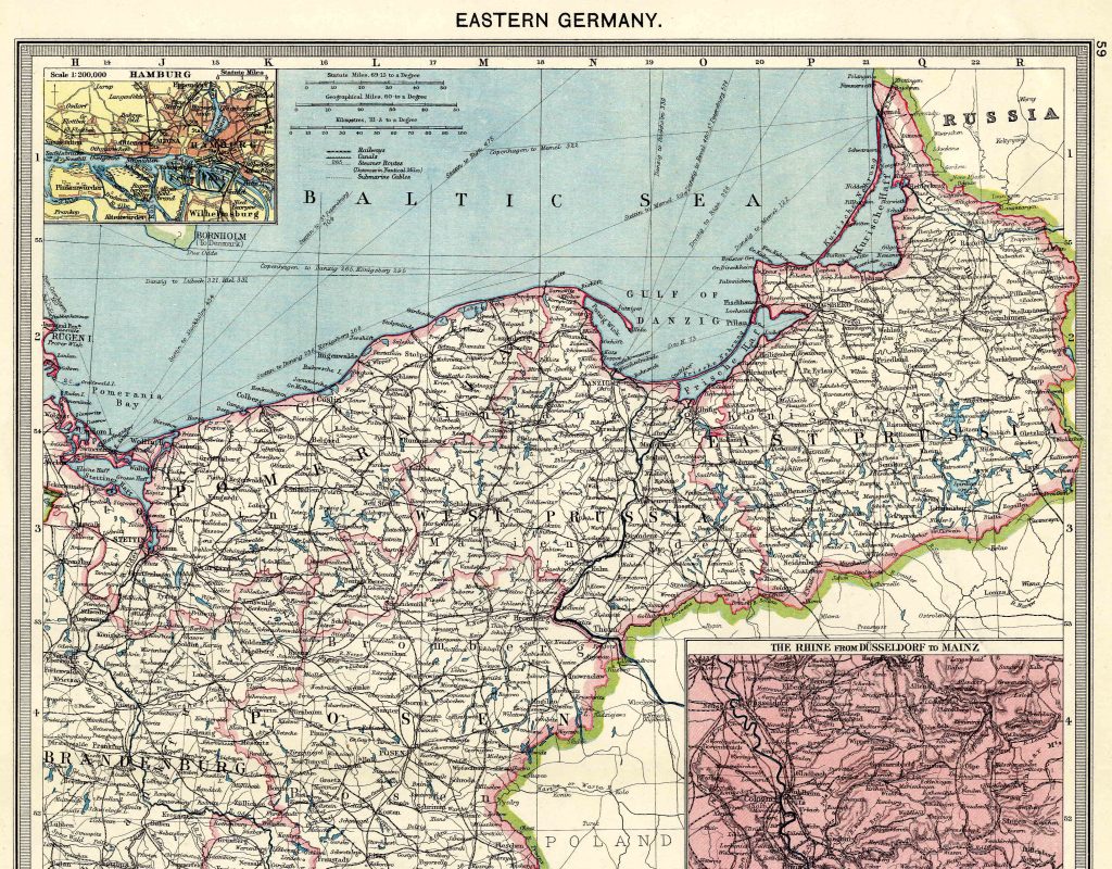Eastern Germany North 1908