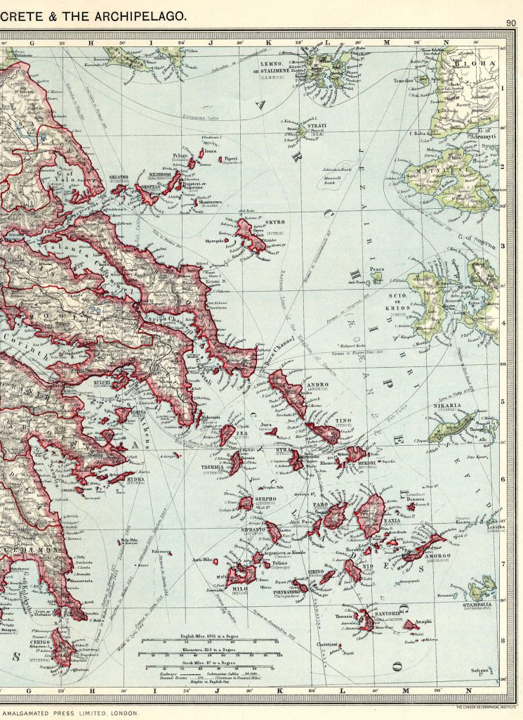 Greece East 1908
