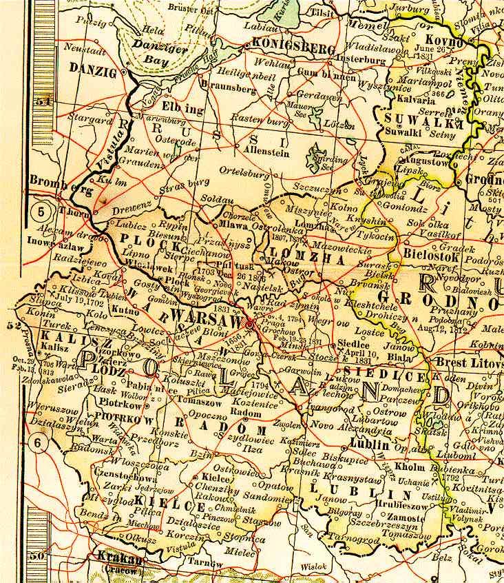 Polish Provinces 1902