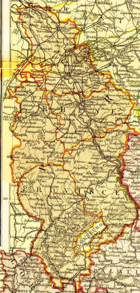 Rheinland, Prussia 1882