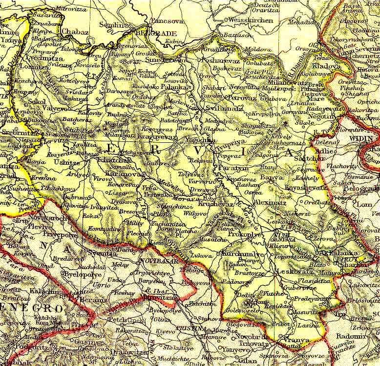 Serbia and Montenegro 1882