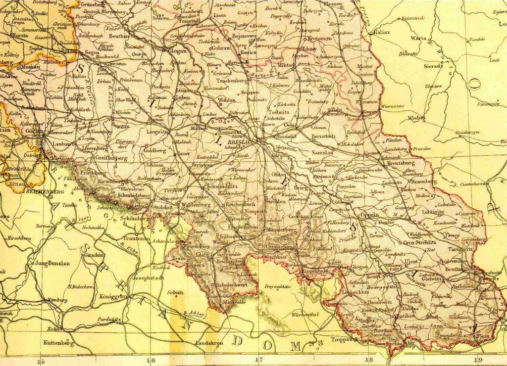 Silesia in 1882