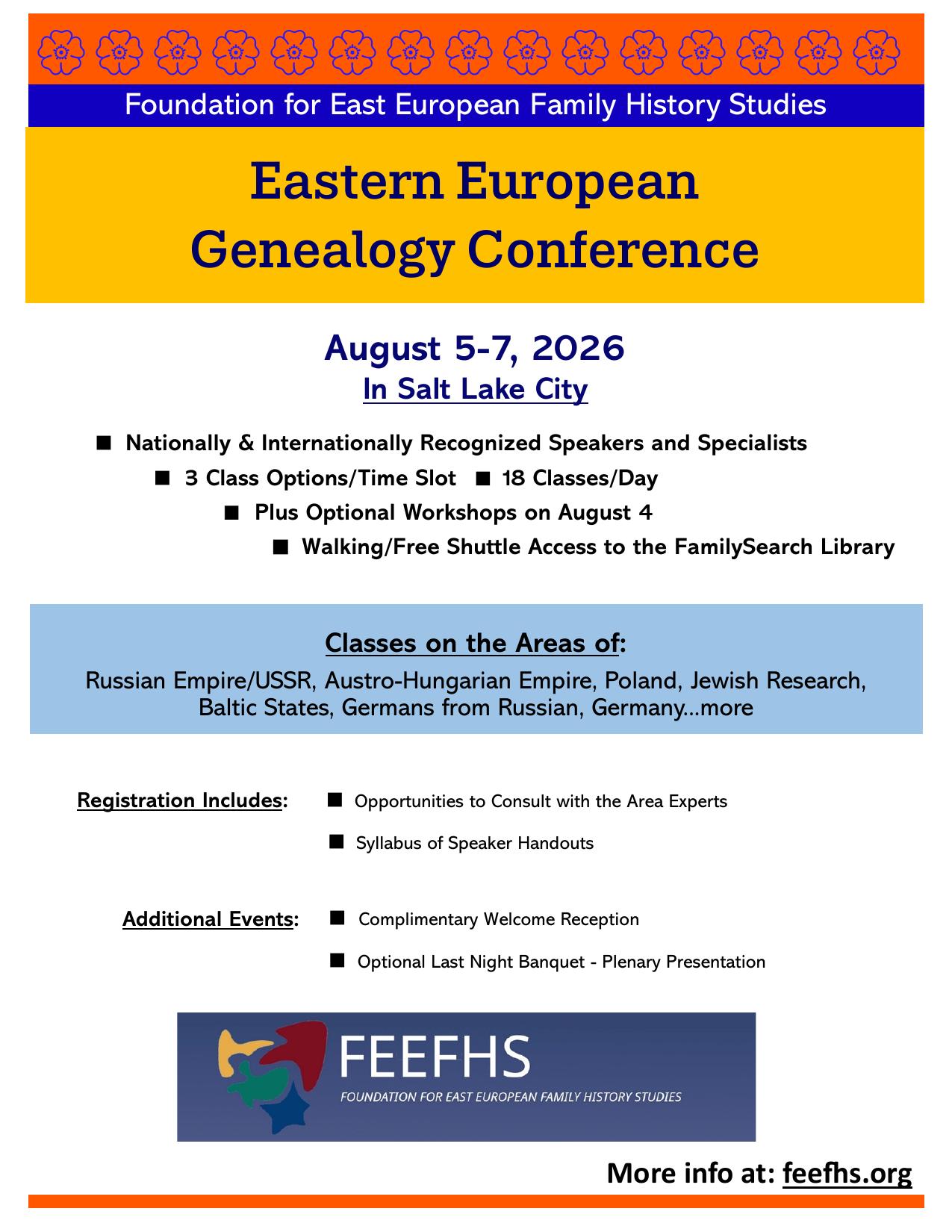 Conference flyer 2026