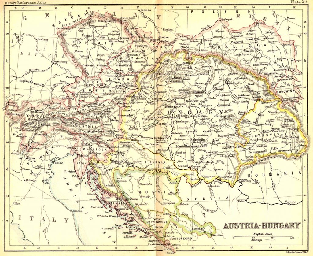 Maps Of The Austro-Hungarian Empire | FEEFHS